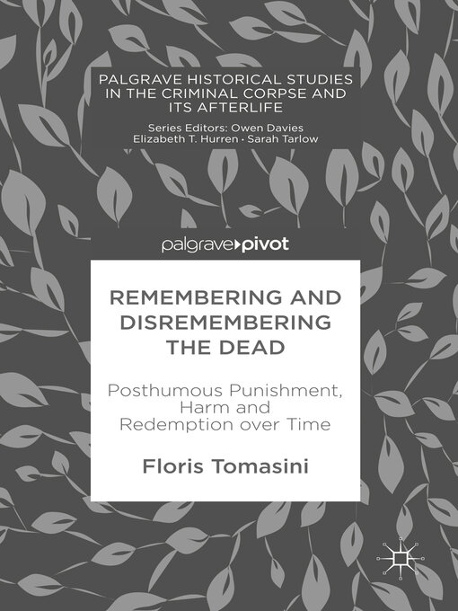 Title details for Remembering and Disremembering the Dead by Floris Tomasini - Available